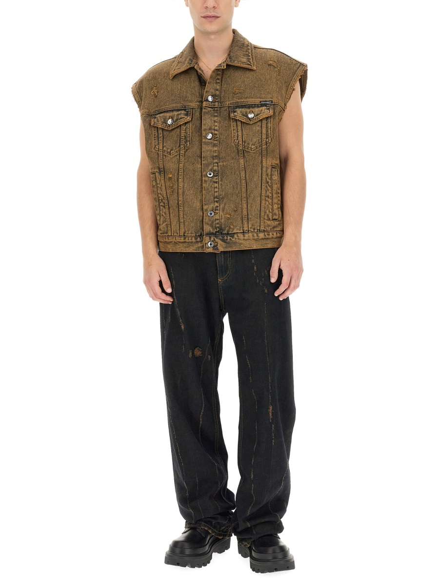 [Dolce & Gabbana] T-shirts Sleeveless FW23 G9ANWD_G8JD8S9001