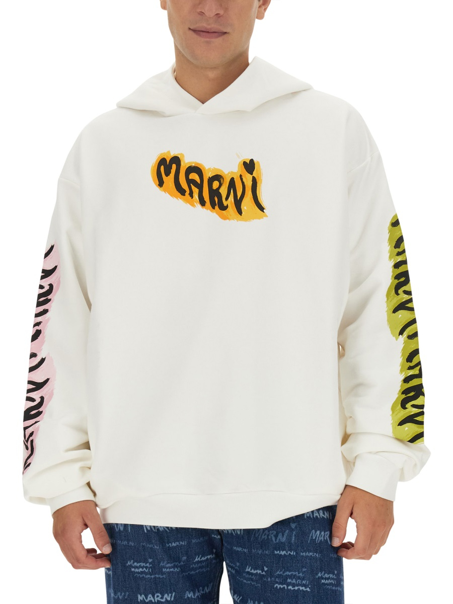 [Marni] Hoodie FW23 FUMU0067PD_USCV51GLW02