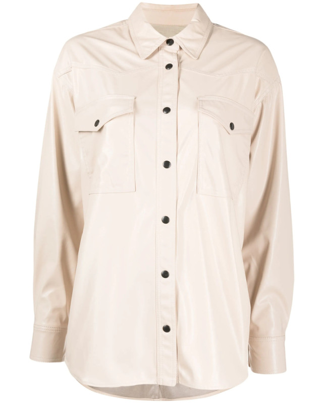 [Marant Etoile] Shirts Long Sleeve FW23 A3B15E CH0001FA 20CK