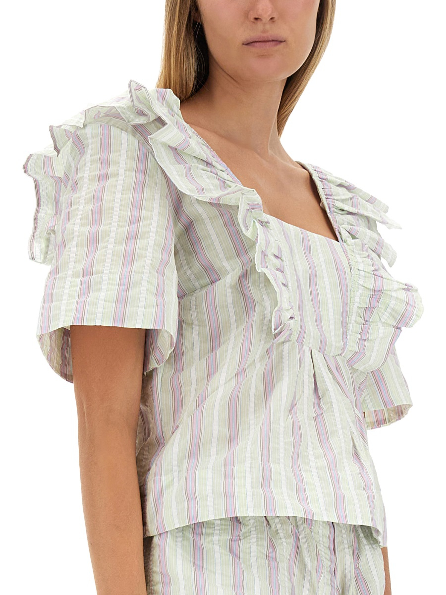 [GANNI] T-shirts Short Sleeve FW23 F8042_494
