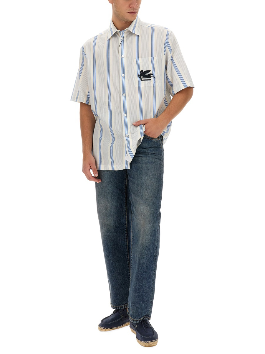 [Etro] Shirts Short Sleeve FW23 1K94B_31040250