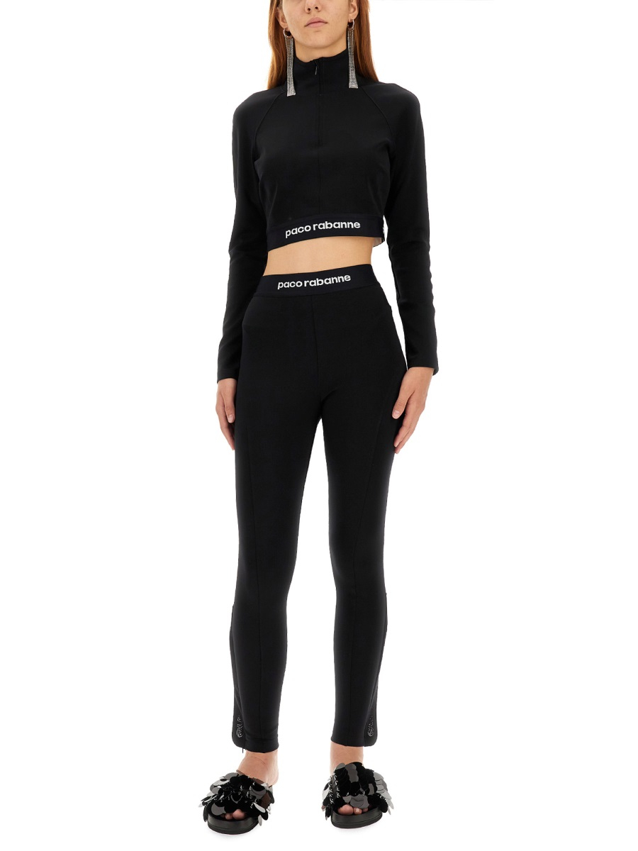 [Paco Rabanne] T-shirts Long Sleeve FW23 23AJTO609PA0092_P001