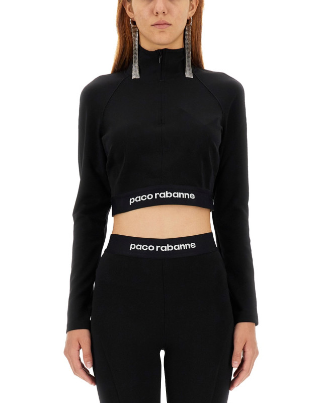 [Paco Rabanne] T-shirts Long Sleeve FW23 23AJTO609PA0092_P001