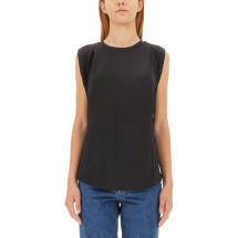 [MICHAEL BY MICHAEL KORS] T-shirts Sleeveless FW23 MF351317AW_001BLACK