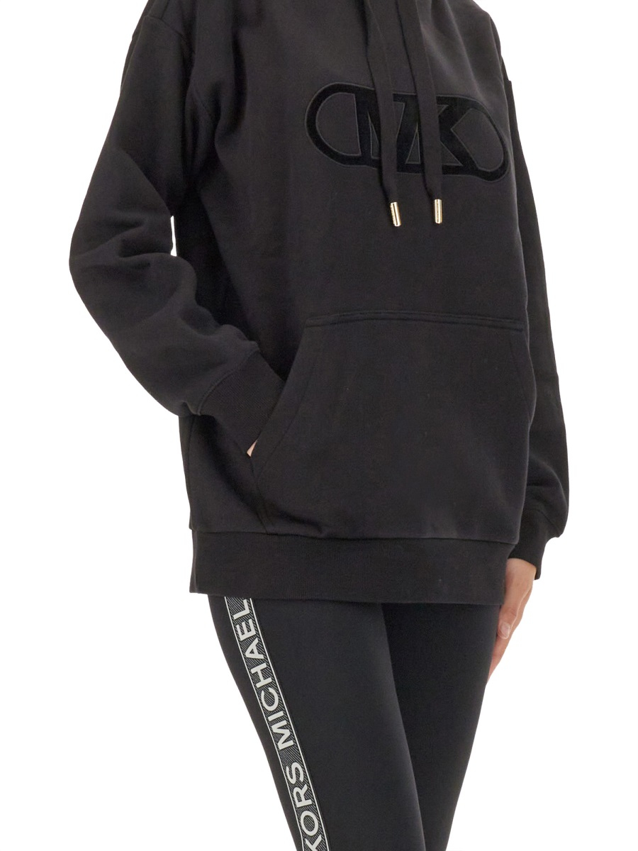 [MICHAEL BY MICHAEL KORS] Sweatshirt FW23 MF351335QU_001BLACK