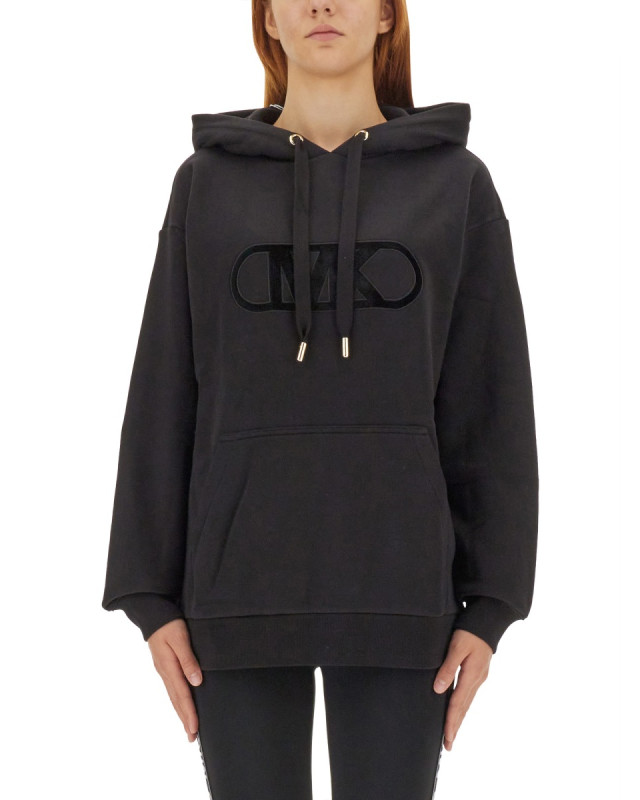 [MICHAEL BY MICHAEL KORS] Sweatshirt FW23 MF351335QU_001BLACK