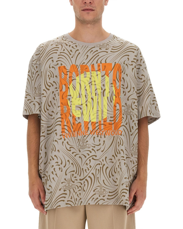 [Vivienne Westwood] T-shirts Short Sleeve SS23 3G01000M_J004KC404