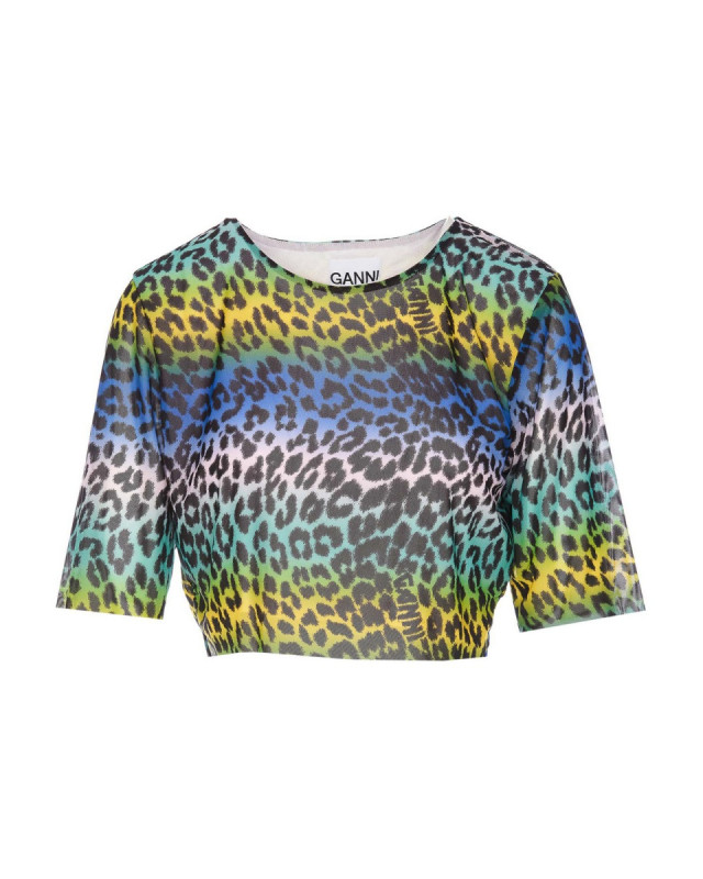 [GANNI] T-shirts Short Sleeve SS23 T3416_999