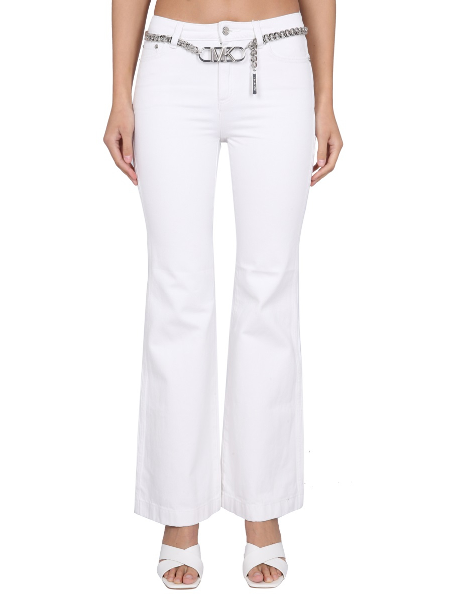 [MICHAEL BY MICHAEL KORS] Jeans SS23 MS3904180V_117OPTICWHITE