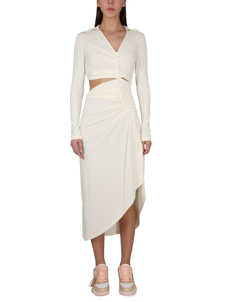 [Off-White] Long sleeve dress SS23 OWDB455_S23FAB0010400