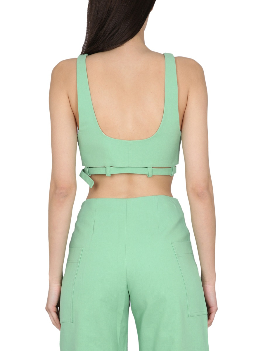 [GANNI] Tank top SS23 F7596_484