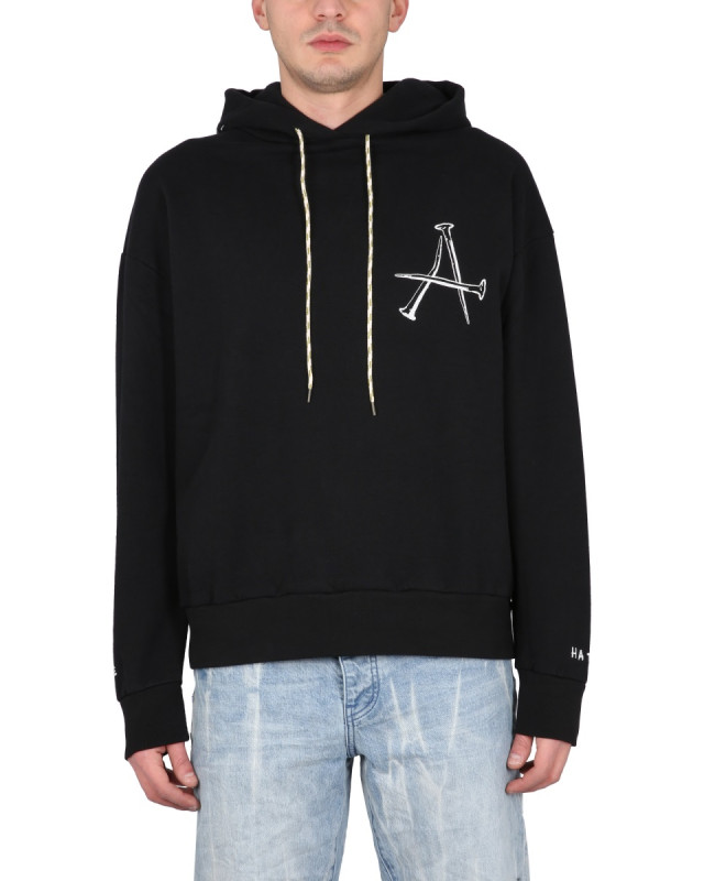 [Aries] Hoodie SS23 STAR20014_BLK