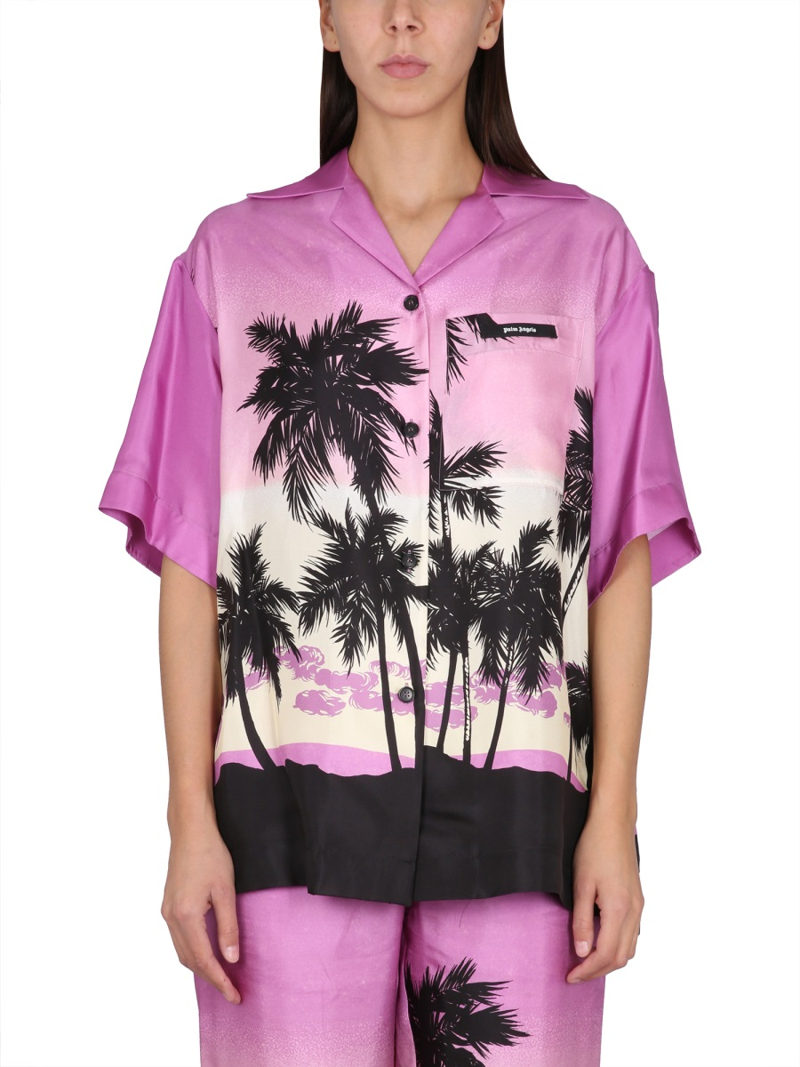 [Palm Angels] Shirts Short Sleeve SS23 PWGG001_S23FAB0063710