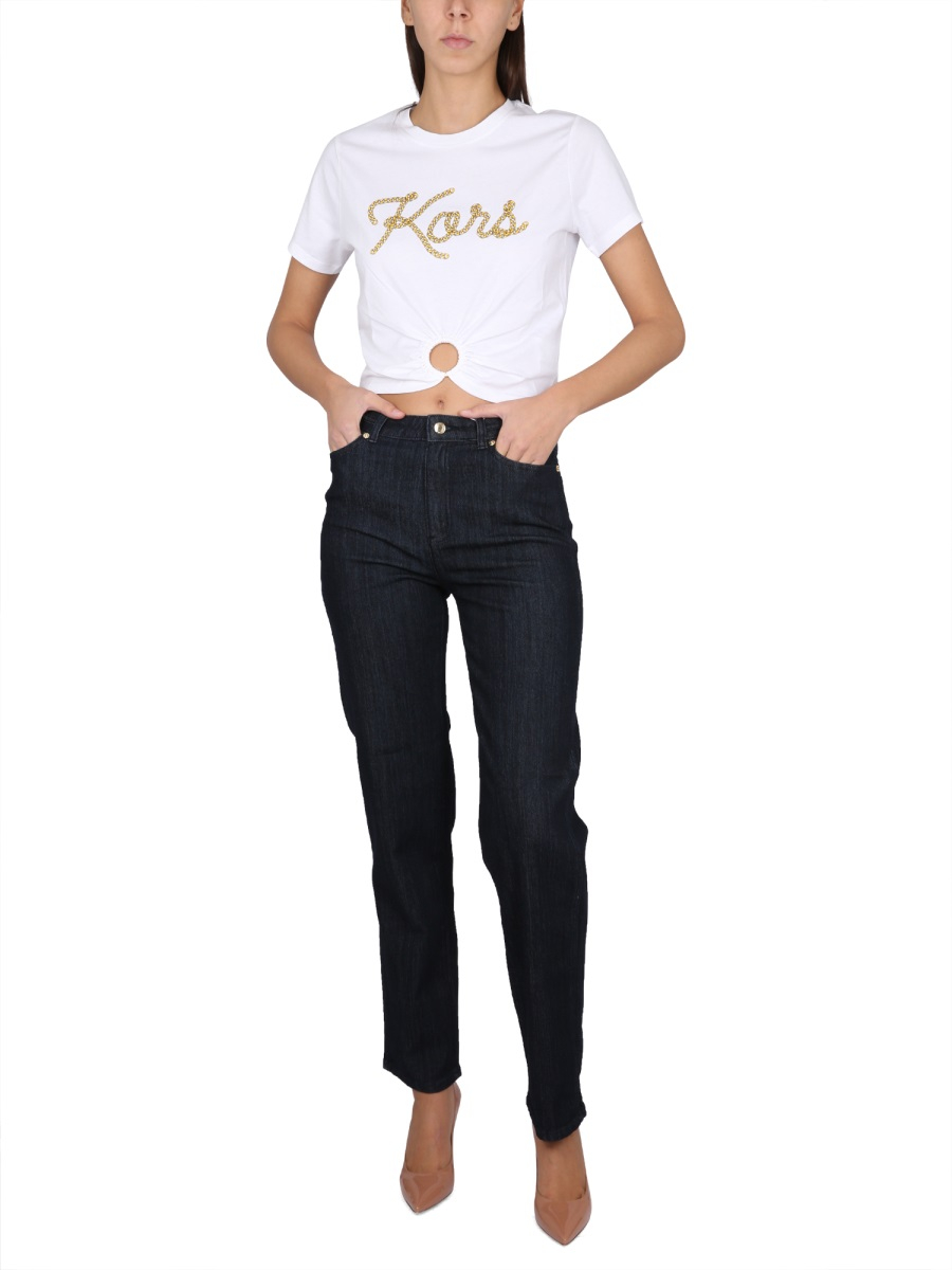 [MICHAEL BY MICHAEL KORS] Jeans SS23 MS39042M24_976INDIGORINSE