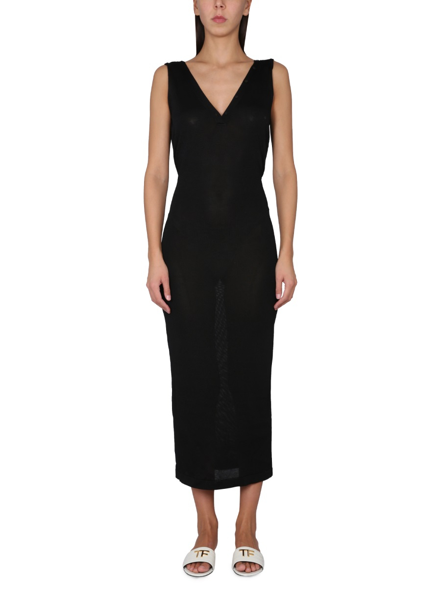 [Tom Ford] Sleeveless dress SS23 ACK351_YAX505LB999