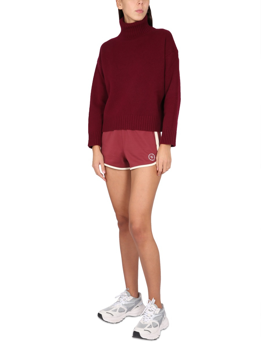 [SPORTY&RICH] Sweatshirt FW22 TN751ME_MERLOT
