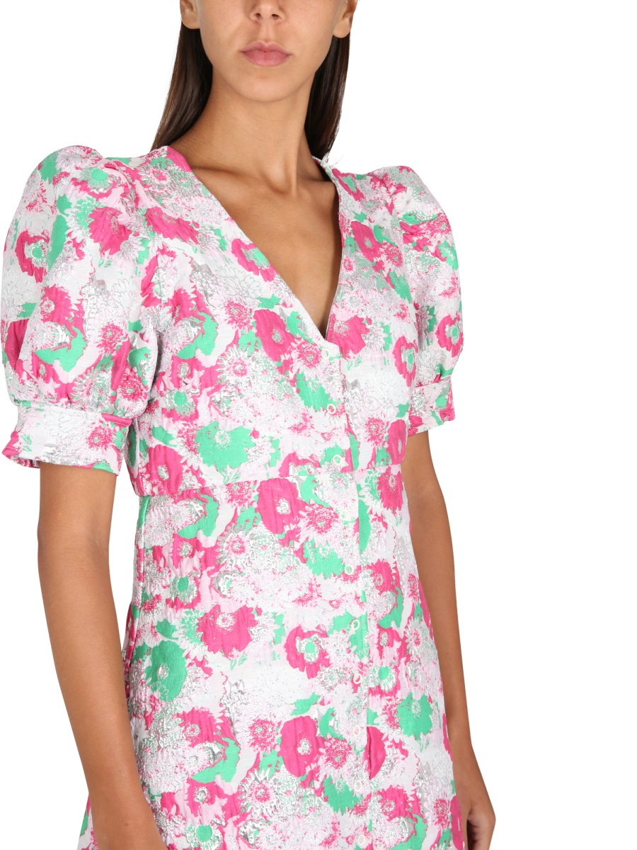 [GANNI] Short sleeve dress SS23 F7640_393