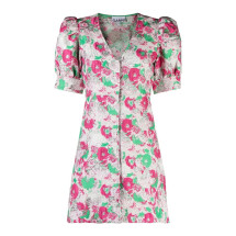 [GANNI] Short sleeve dress SS23 F7640_393