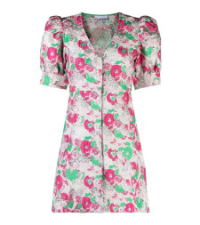 [GANNI] Short sleeve dress SS23 F7640_393