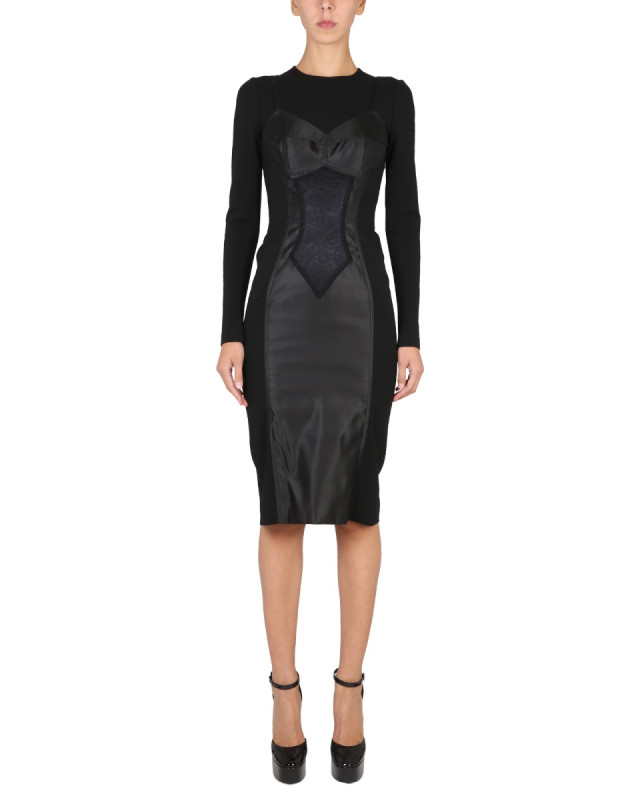 [Dolce & Gabbana] Long sleeve dress FW22 F6ARFT_FUGKFN0000