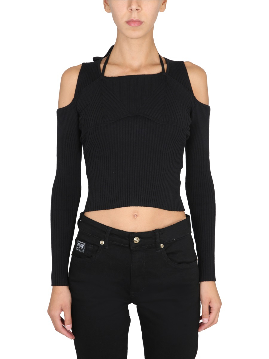 [VERSACE JEANS COUTURE] T-shirts Long Sleeve FW22 73HAFM30_CM01G899