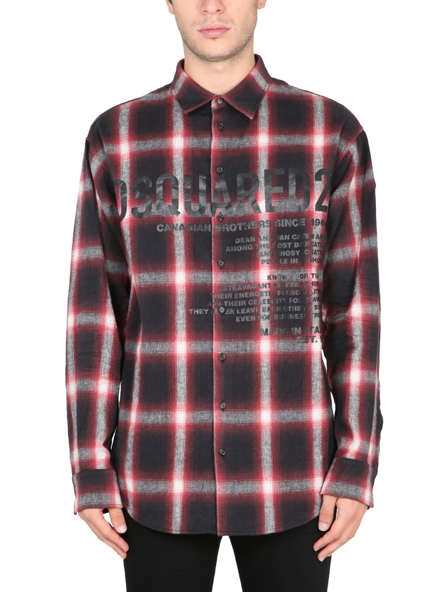 [DSQUARED] Shirts Long Sleeve FW22 S74DM0647_S54782001F