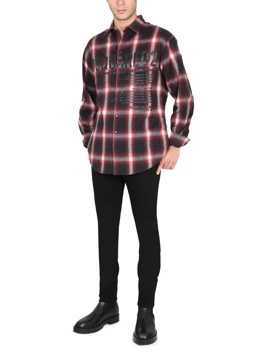 [DSQUARED] Shirts Long Sleeve FW22 S74DM0647_S54782001F