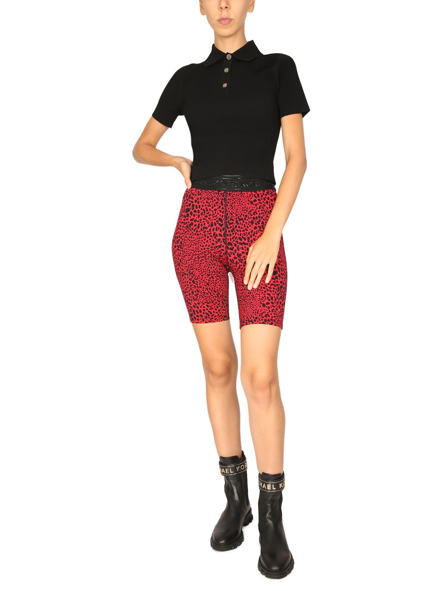[MICHAEL BY MICHAEL KORS] T-shirts Short Sleeve FW22 MU260E833D_001BLK