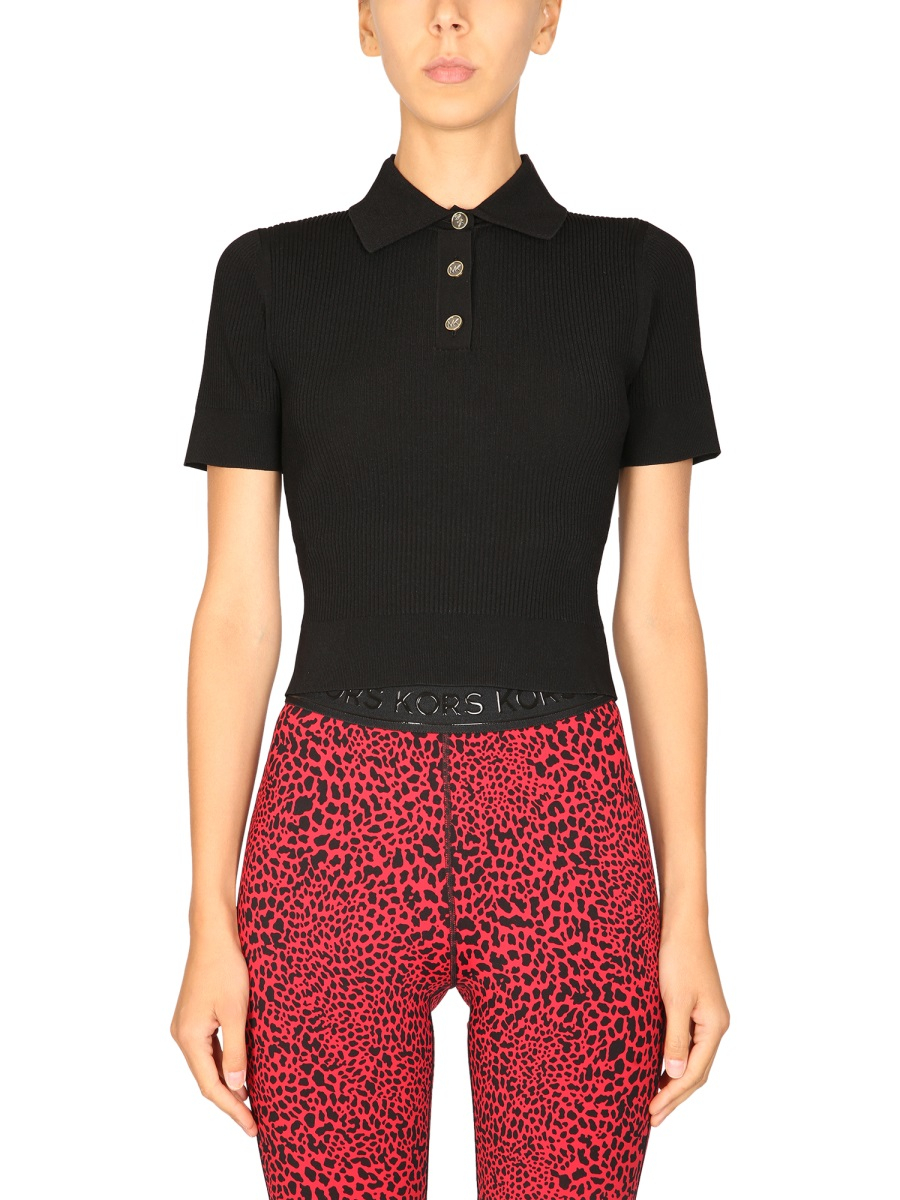 [MICHAEL BY MICHAEL KORS] T-shirts Short Sleeve FW22 MU260E833D_001BLK