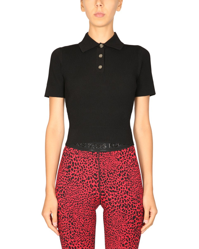 [MICHAEL BY MICHAEL KORS] T-shirts Short Sleeve FW22 MU260E833D_001BLK