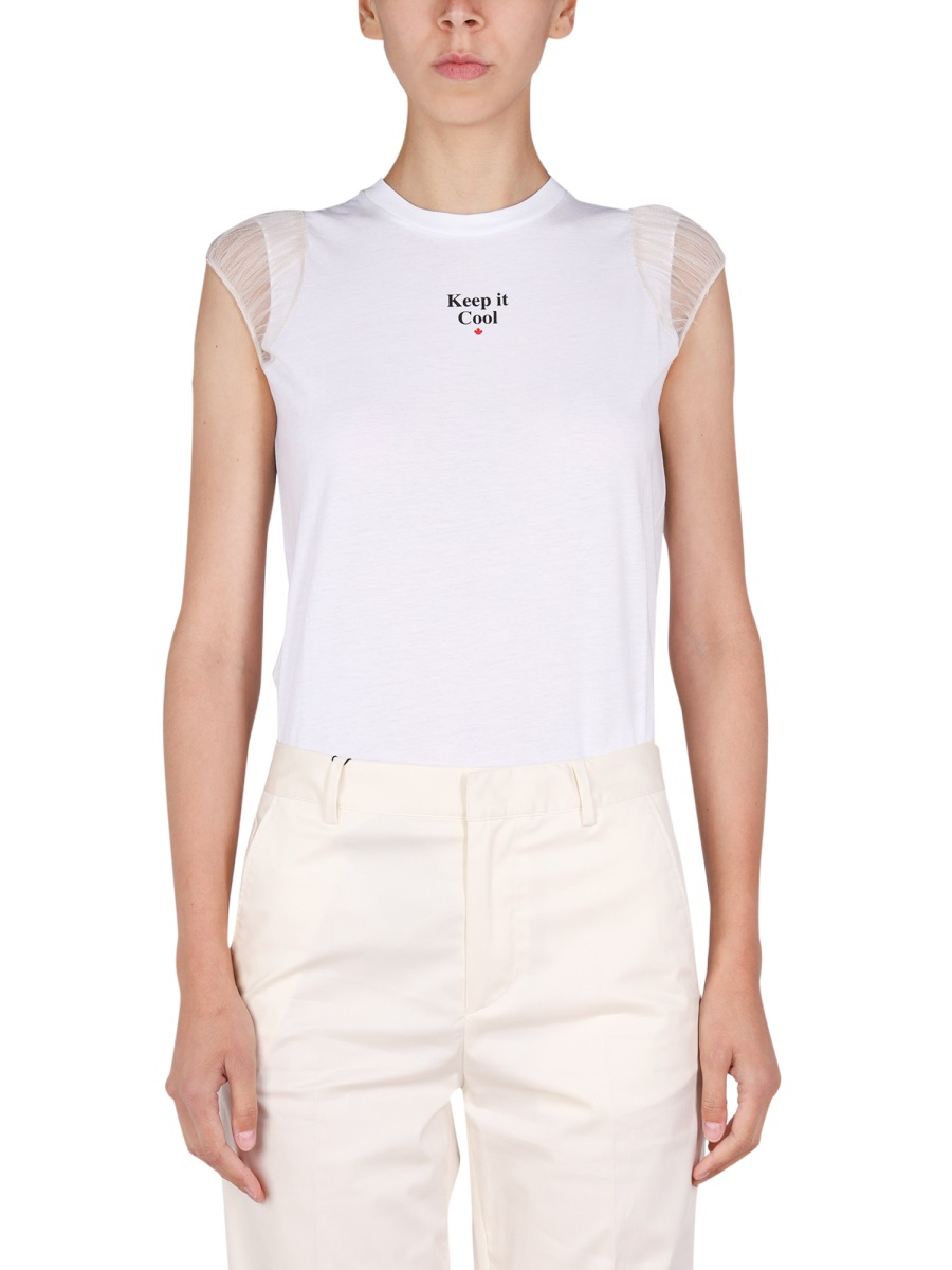 [DSQUARED] T-shirts Sleeveless SS22 S72GD0355_S21600100