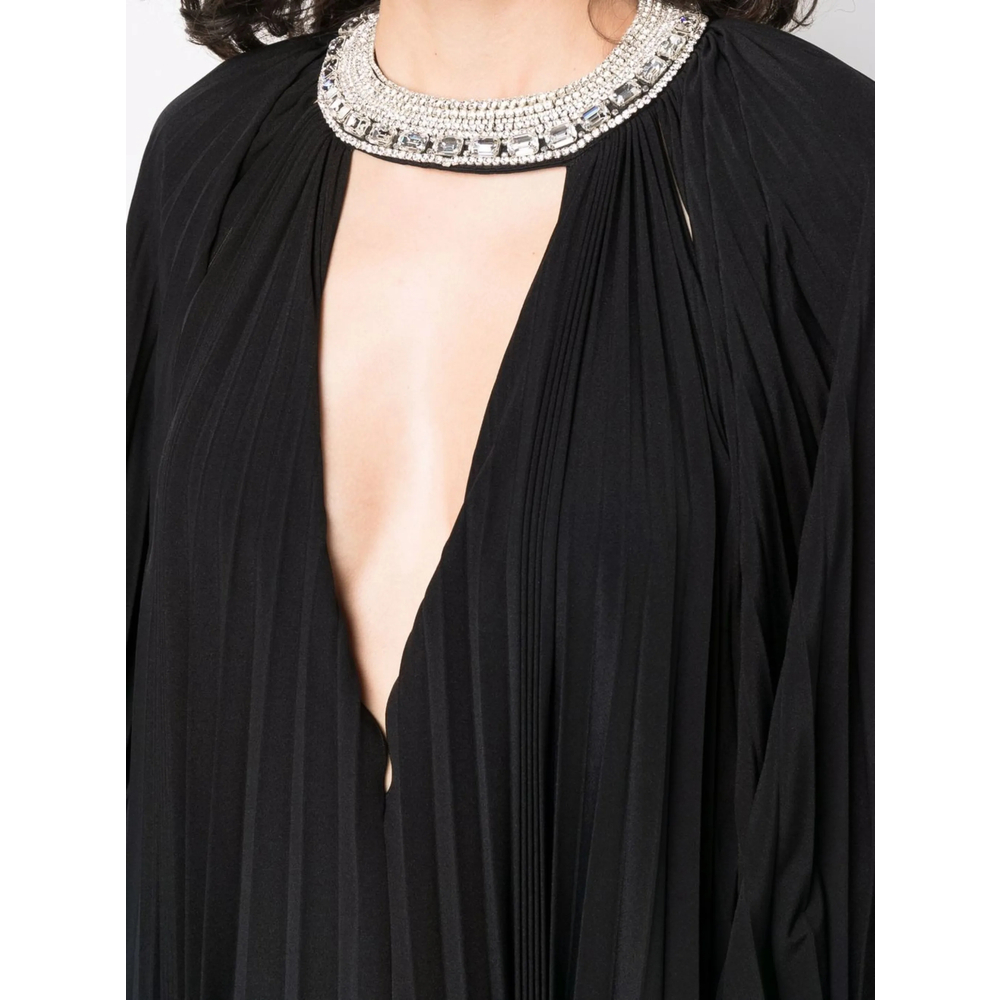 [Alexandre Vauthier] Long sleeve dress SS22 222DR1689B  BLACK