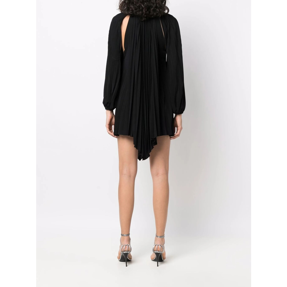 [Alexandre Vauthier] Long sleeve dress SS22 222DR1689B  BLACK