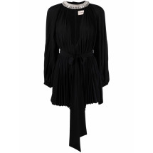 [Alexandre Vauthier] Long sleeve dress SS22 222DR1689B  BLACK