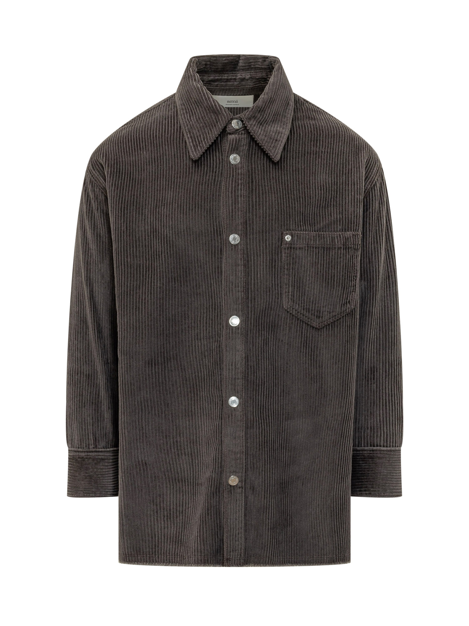 [AMI ALEXANDRE MATTIUSSI] Shirts Long Sleeve FW25 H25USH793CO0131 020H25