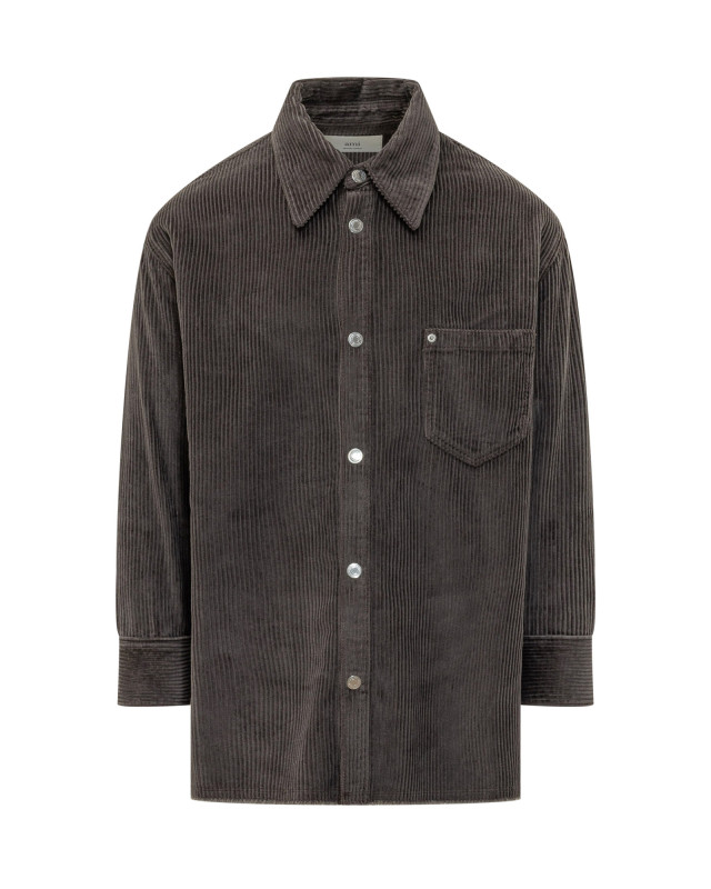 [AMI ALEXANDRE MATTIUSSI] Shirts Long Sleeve FW25 H25USH793CO0131 020H25