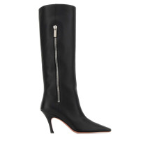 [Amina Muaddi] Boots FW25 MONABOOT BLA80MBENHEE