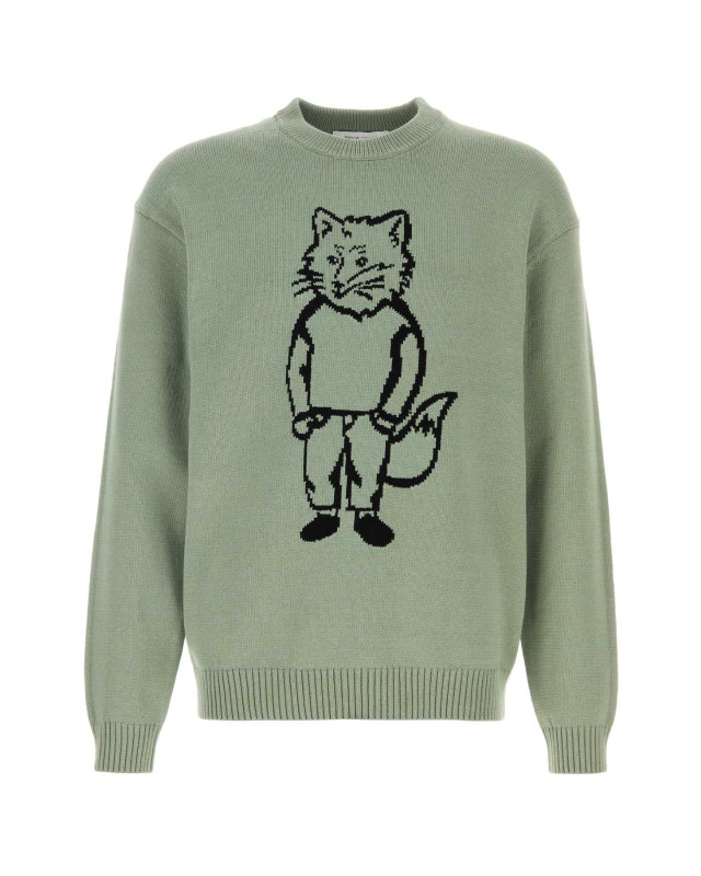 [MAISON KITSUNE] Knitwear SS25 OM00802KT1030 0078
