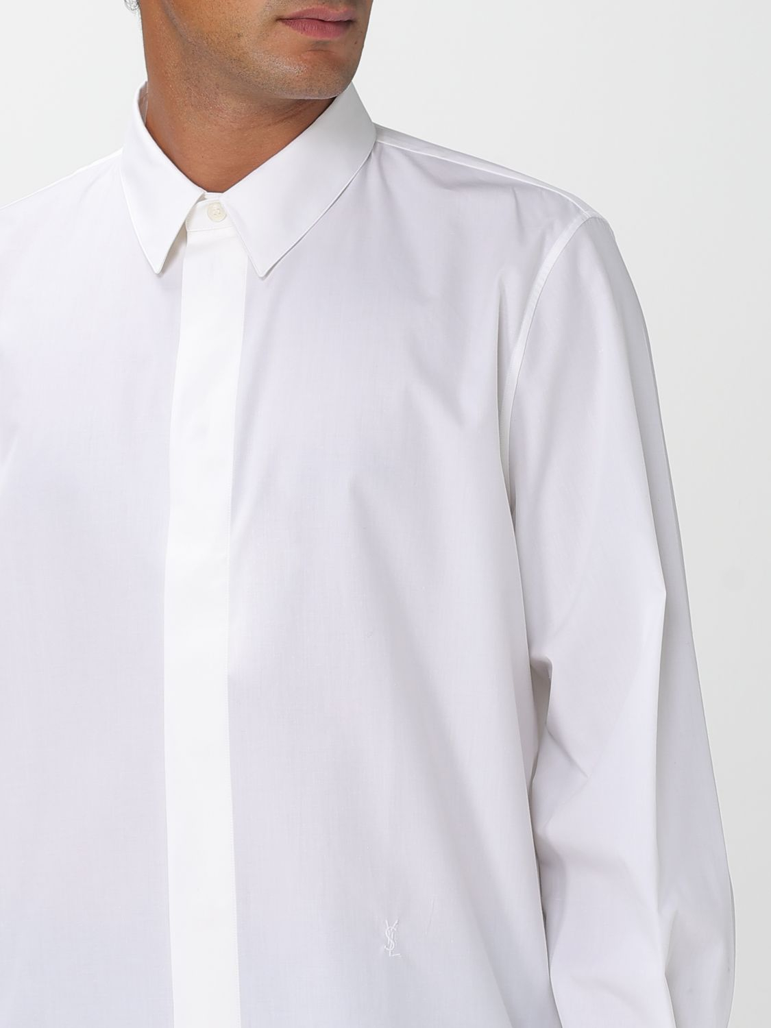 [Saint Laurent] Shirts Long Sleeve FW25 826821Y2M03 9000