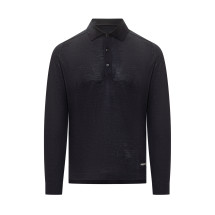 [Premiata] T-shirts Long Sleeve FW25 PMG20 BLUE