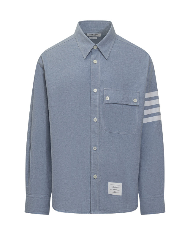 [Thom Browne] Shirts Long Sleeve FW25 MWL420AF0325 480