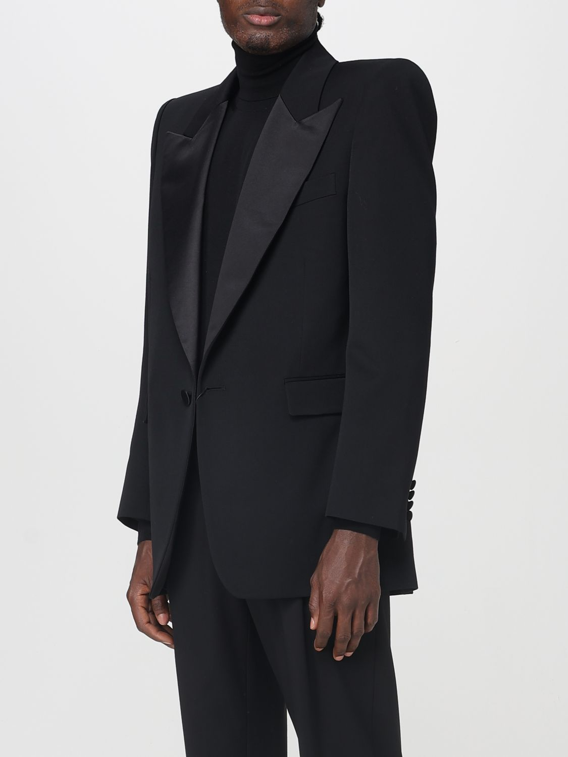 [Saint Laurent] Casual Jacket FW25 844999Y7E63 1000