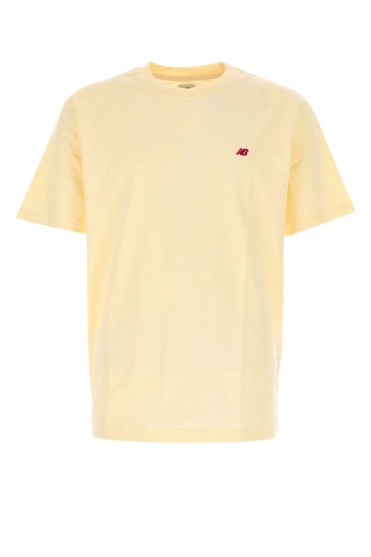 [new Balance] T-shirts Short Sleeve FW25 MT43543CAU CALCIUM