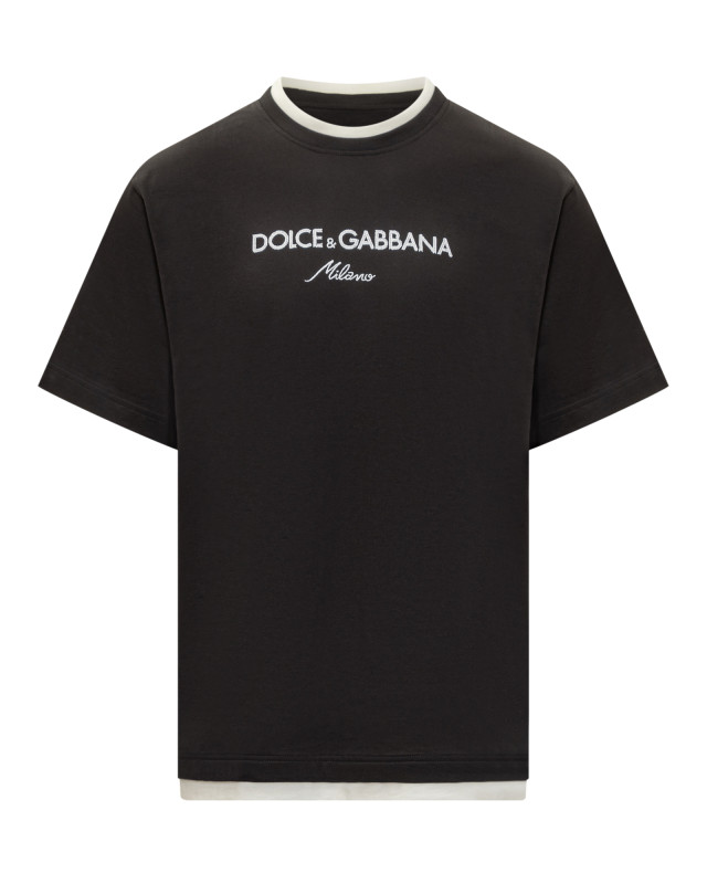 [Dolce & Gabbana] T-shirts Short Sleeve FW25 G8ST6ZG7PCG N0000