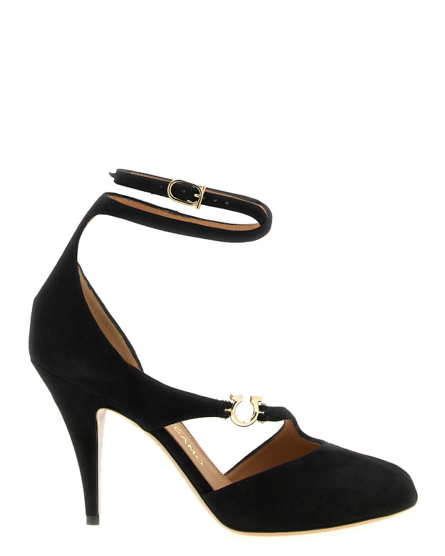 [Ferragamo] Sandals FW25 784952NEROBISCOTTO