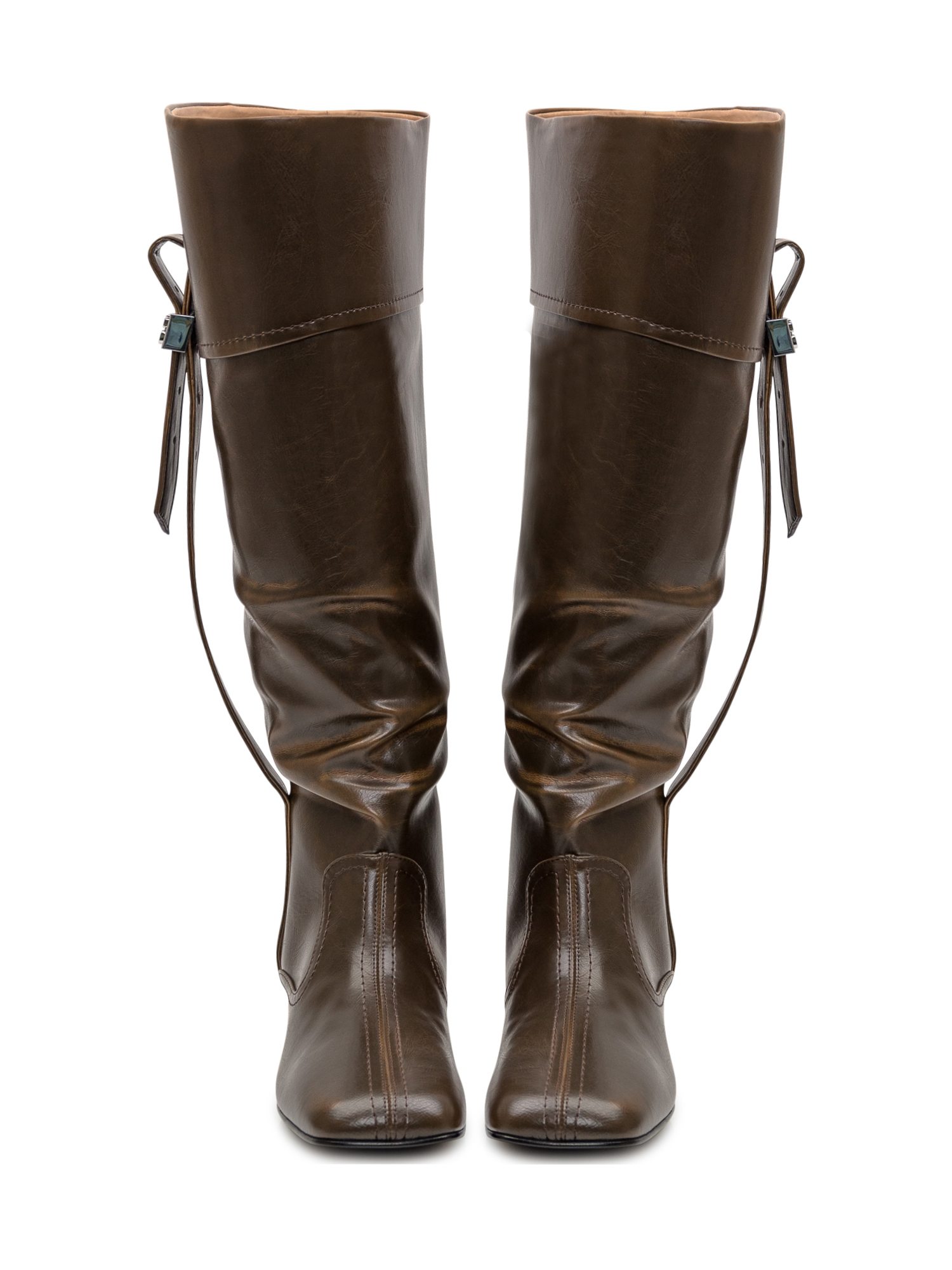 [GANNI] Long Boots FW25 S3074 826