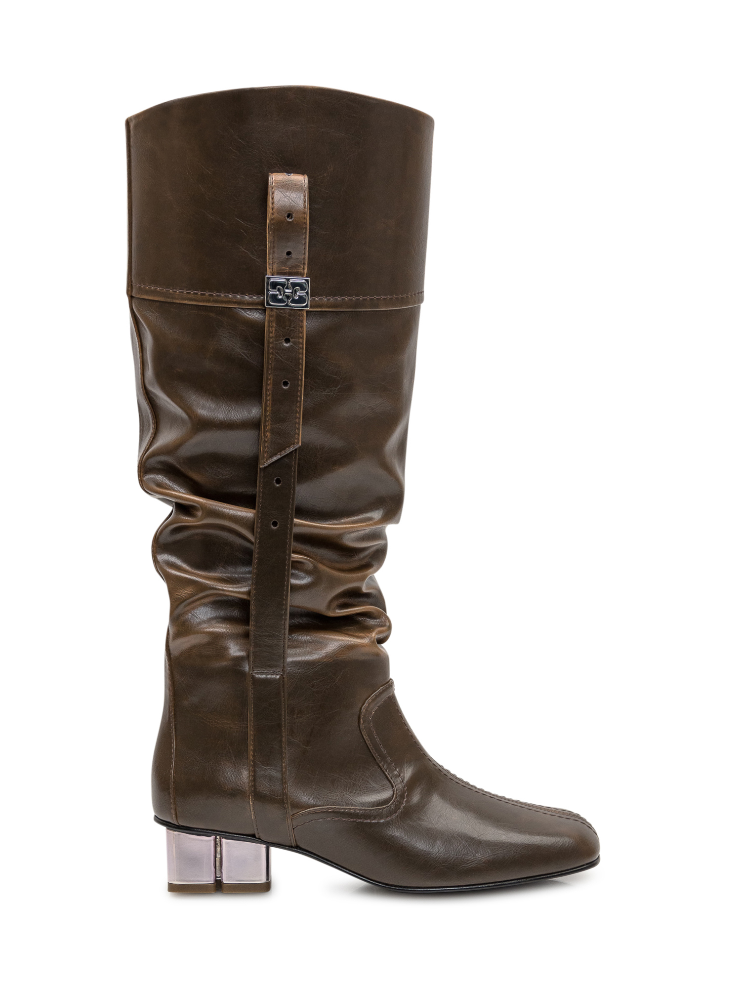 [GANNI] Long Boots FW25 S3074 826