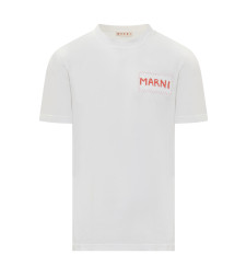 [Marni] T-shirts Short Sleeve FW25 HUMU0198X0UTC446 00W01