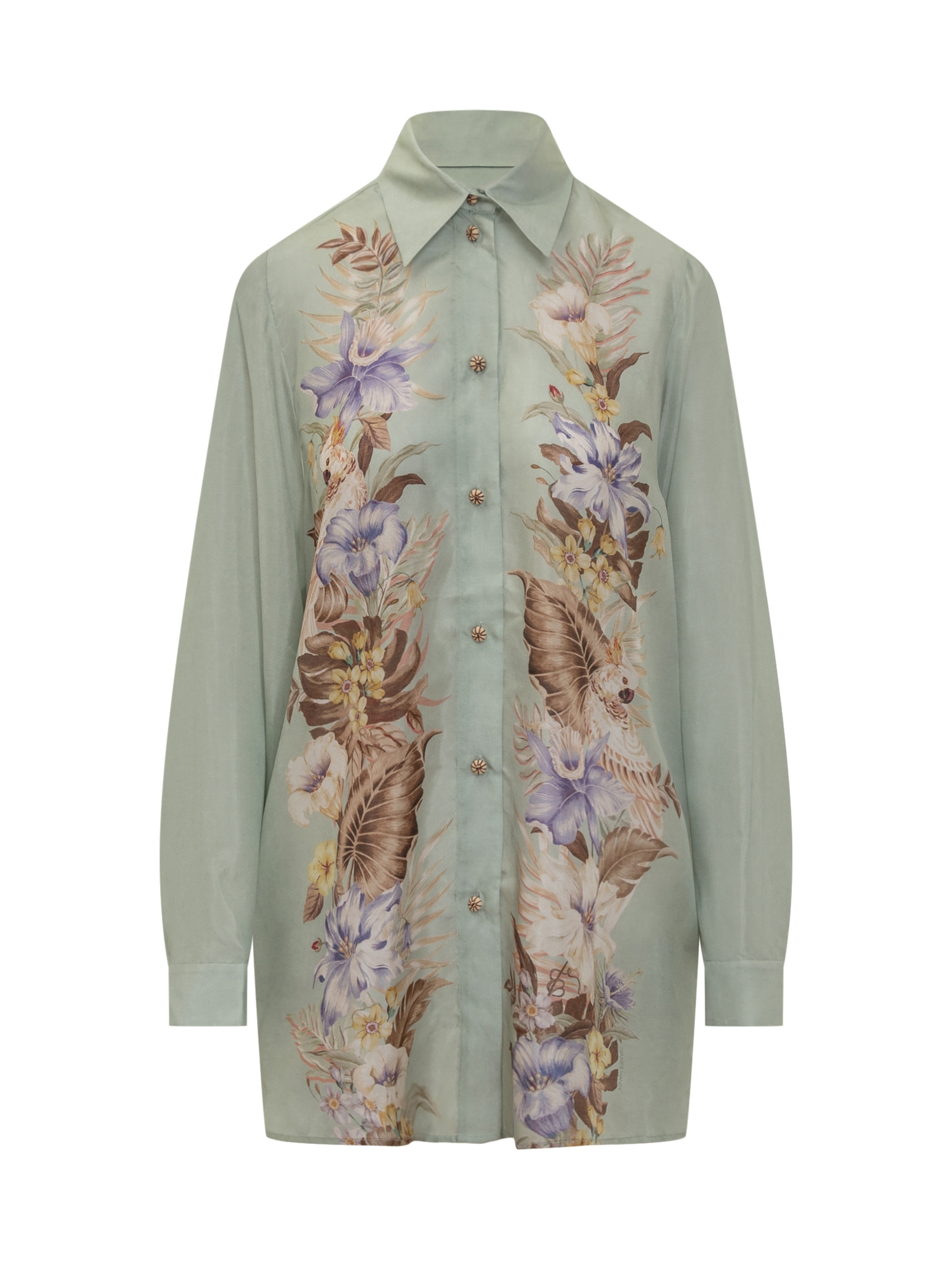 [Zimmermann] Shirts Long Sleeve FW25 3523TSS254 SGMTFL