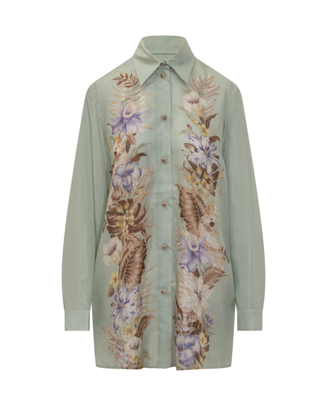 [Zimmermann] Shirts Long Sleeve FW25 3523TSS254 SGMTFL